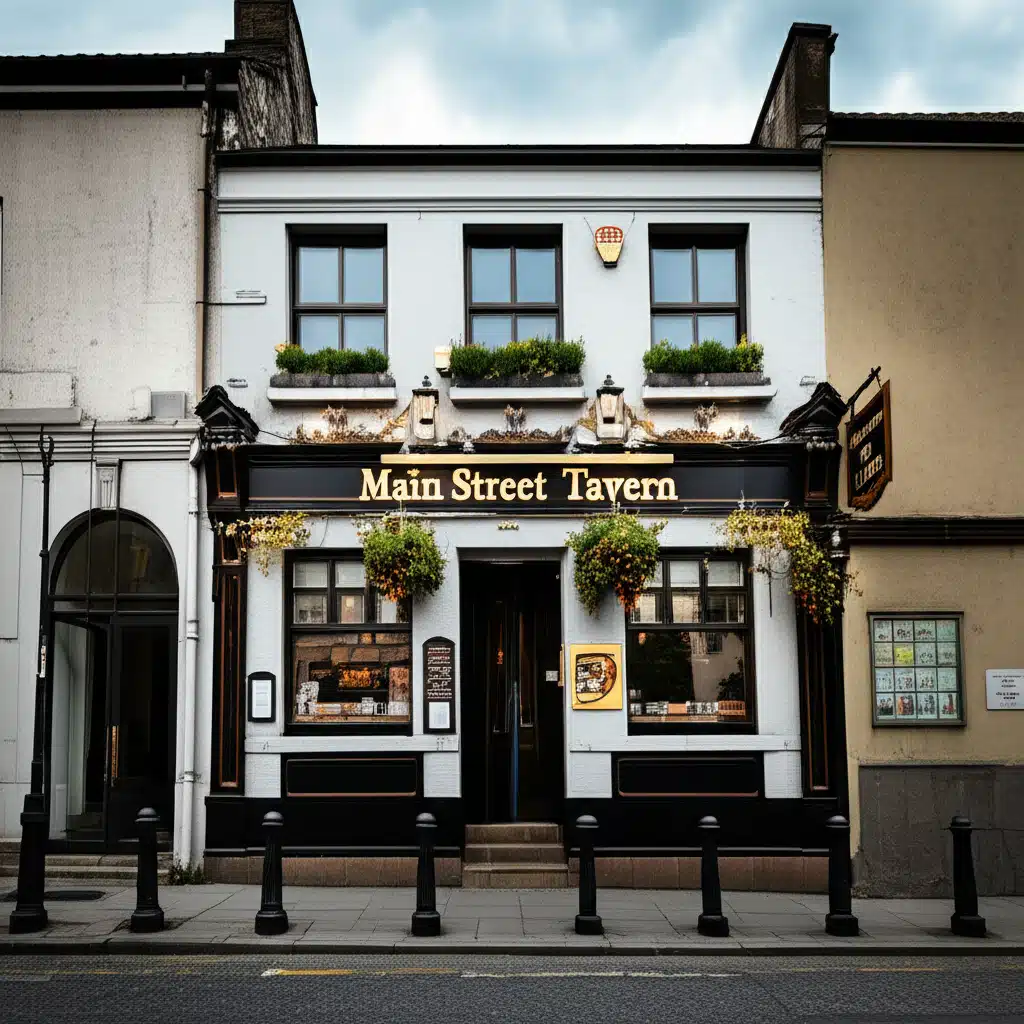 Main Street Tavern 1 Táverne Príomhshráide: Baineann Réad Bhainc le Main Street