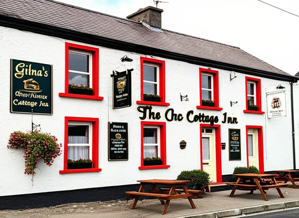 Teach Ósta Gilna - The Cottage Inn, Áit Siceáil Tairbh