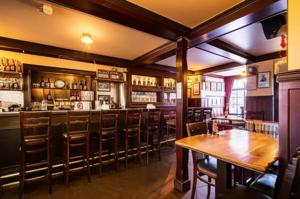 Fireside Inn 1 Teach Staighre: Teach Ós na Tine le Cúirt agus Cistin