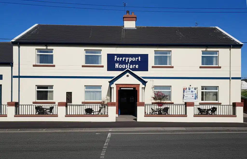 Ferryport House Rosslare 1 Teach an Chalafoirt, Ros Láir: Léiriú ar Theach na hArda