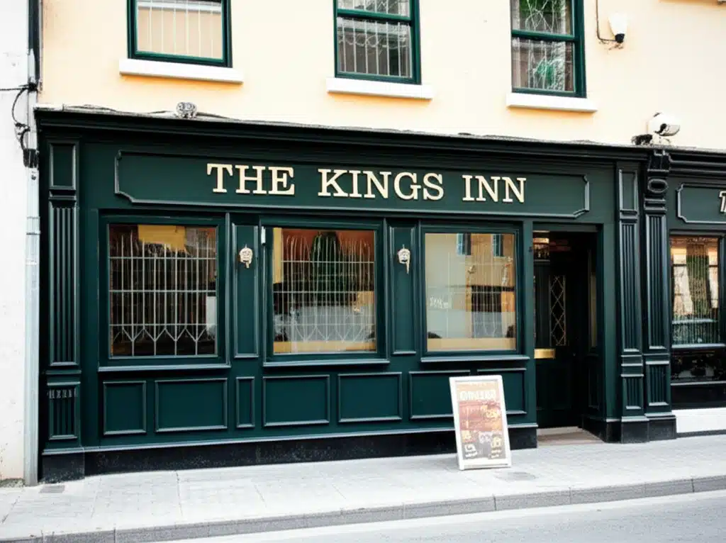 Teach an Rí: Grianghraf de The Kings Inn, Áit Órga