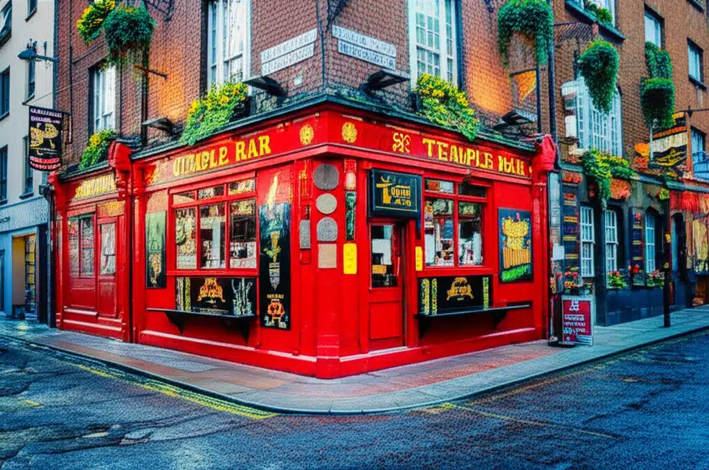 Temple Bar, Baile Átha Cliath: Bia, Deoch agus Ceol Traidisiúnta