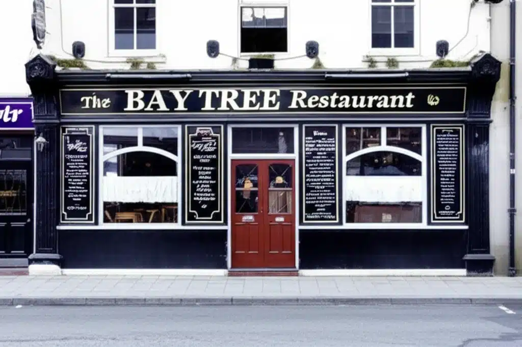 The Bay Tree Restaurant: Bia Uasal i gCrábhadh na hAbhann