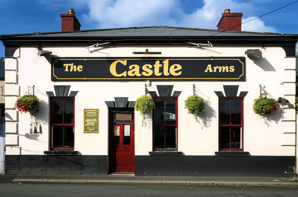 The Castle Arms 1 The Castle Arms: Táirseach Traidisiúnta i gCaisleán na hÉireann