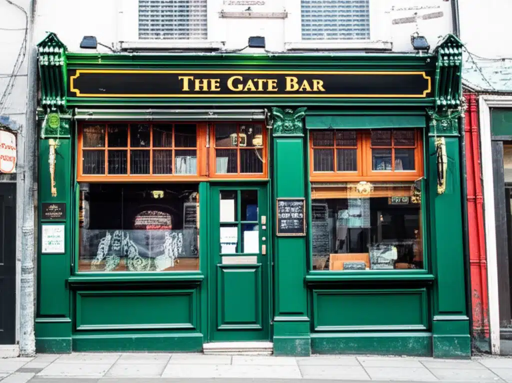 The Gate Bar 1 The Gate Bar: Tionól Sóisialta agus Ceol Tradiseunta in Éirinn