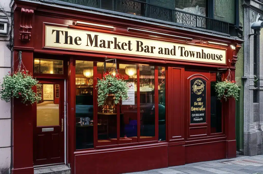 The Market Bar & Townhouse: Tionóil, Bia & Teach Óstáin
