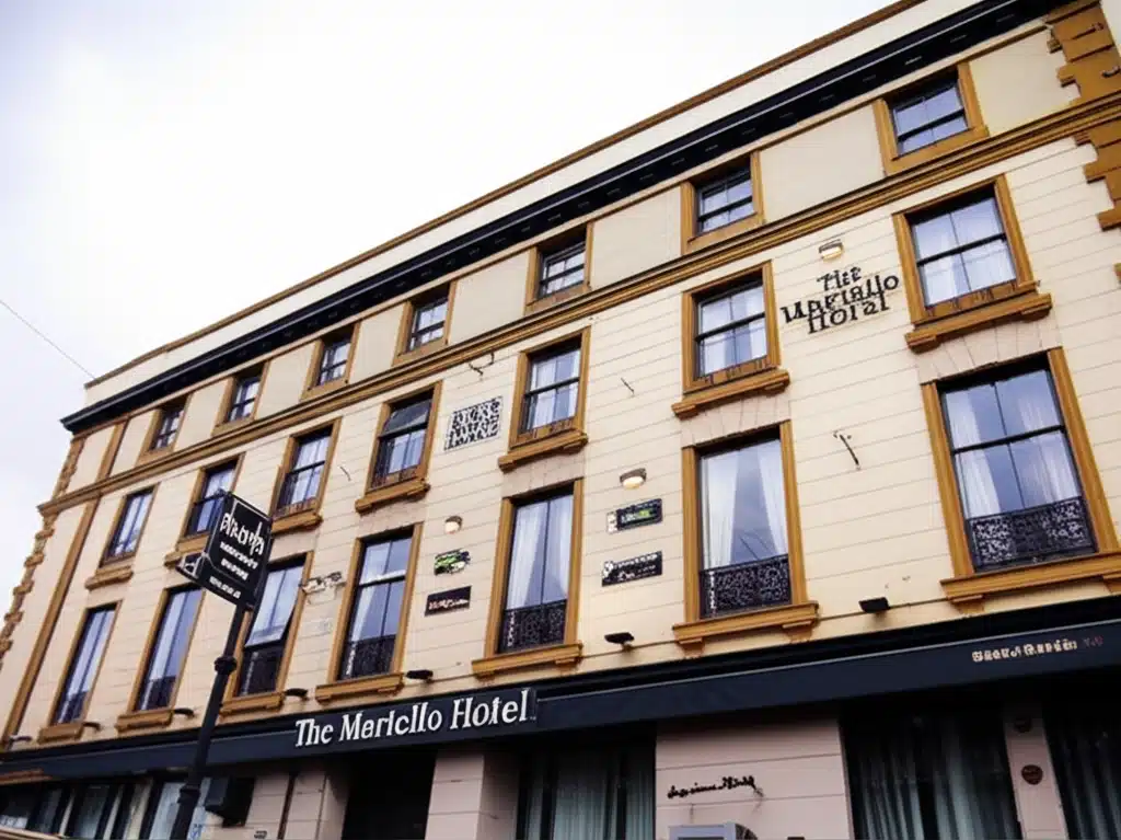 The Martello Hotel: Teach Óstaire Mhór ar Bhruach na Mara