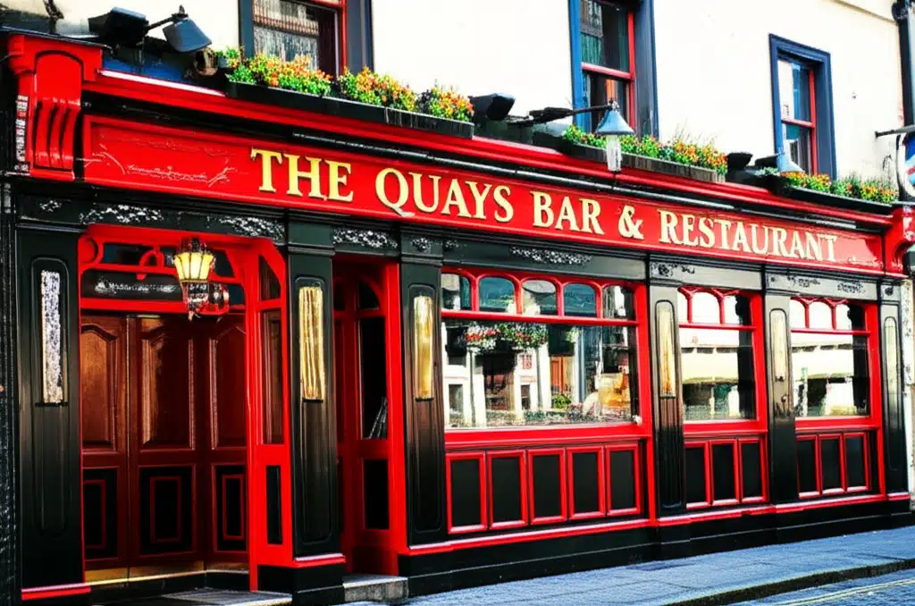 The Quays Bar and Restaurant 1 The Quays Bar agus Reastairneart - Bí ag Tabhairt Fáilte