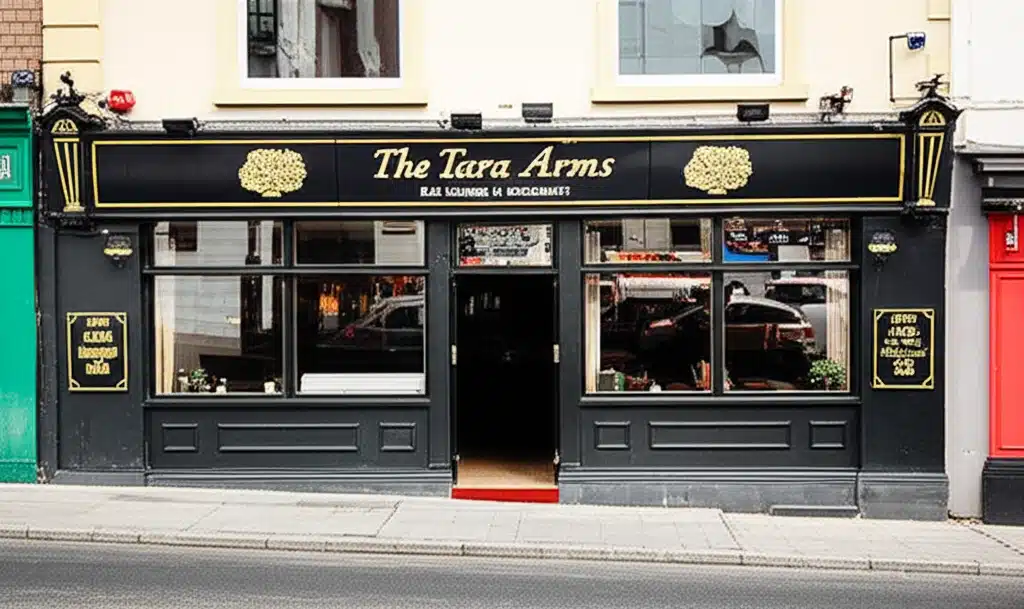 The Tara Arms: Beairtle, Taibléid agus Bia - Teach Táin agus Ristaurantz