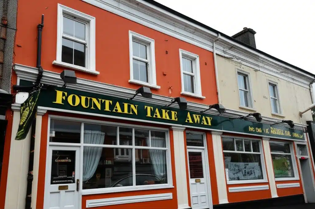 Fountain Take Away 1 Tóg-amach ó Fountains: Bia Uilig ar Fáil