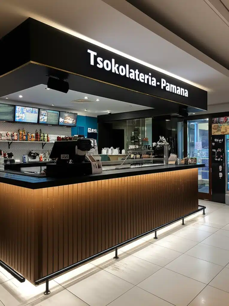 Tsokolateria Pamana, GH Mall: Grianghraf deas de chófáisc neamhchláir