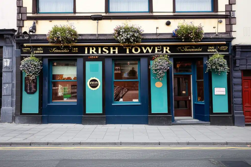 Irish Tower 1 Túr Nua-Ghaelach: Radharc Ar Chúlra Na hÉireann