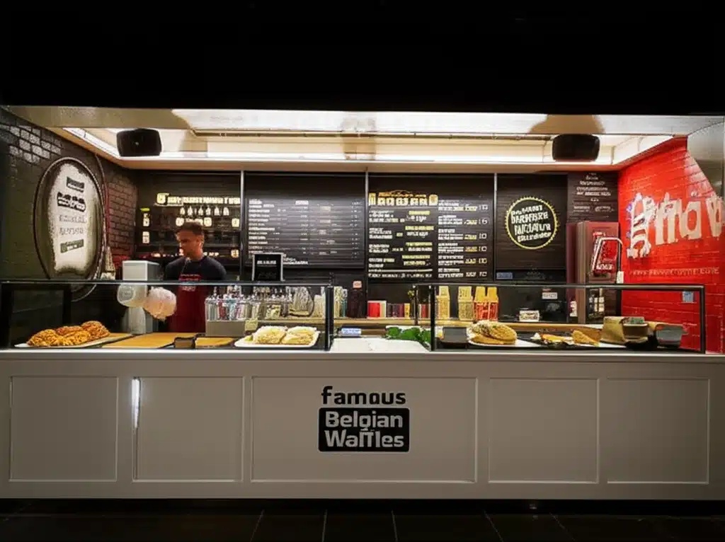 Famous Belgian Waffles (Bridgeway Greenhills) 1 Waffles Beilge Cáiliúil Bridgeway Greenhills - Íomhá