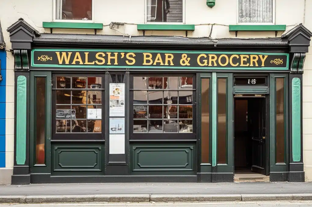 Walshs Bar & Grocery: Siopa & Teach Tabhairne i gContae Chill Chainnigh