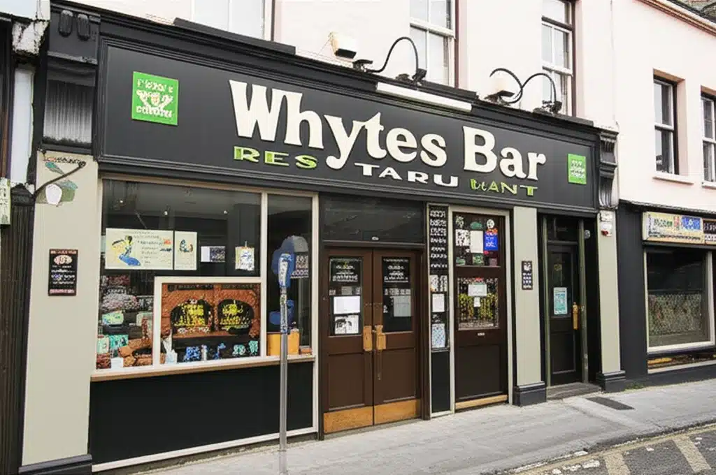 Whytes Bar and Restaurant 1 Whytes Bar agus Reastair: Bia, Deoch agus Ceol in Áit Áille